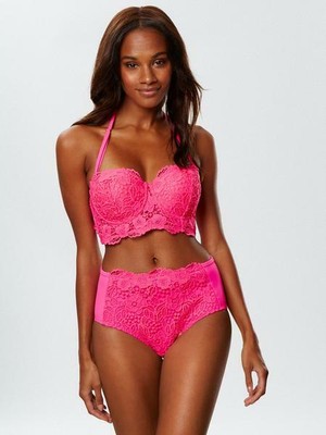 bright high waisted bikini